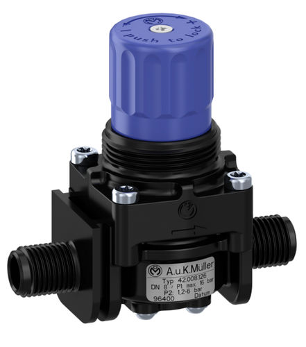 水调节减压器 - 42.008.126 - A. u. K. Müller - 不锈钢 / EPDM / PA6尼龙塑料