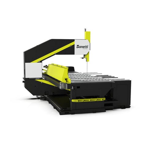 固定锯床 - NOVA NCH series - BONETTI Cutting Solutions - 带式 / 立式 / 用于铝