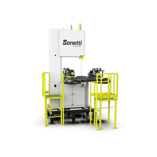 固定锯床 - CAST 800 TWIN - BONETTI Cutting Solutions - 带式 / 立式 / 用于铝
