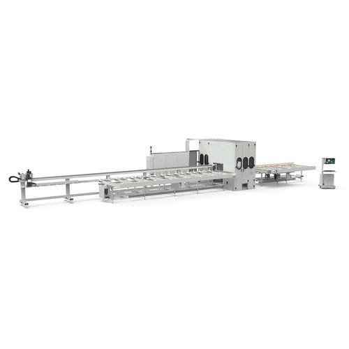 旋转刀切割流水线 - LT 65 - Fom Industrie Aluminium Working Machinery - 用于铝 / 型材 / 数控