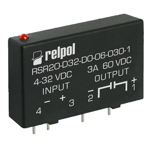 24Vdc静态继电器 - RSR20 series - RELPOL - 5Vdc / 12Vdc / 32Vdc