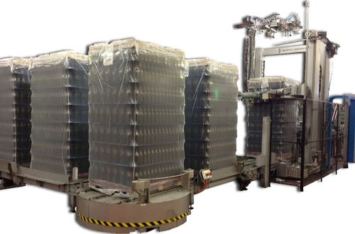 推式卸垛机 - SP02V - Bortolin Kemo - 用于玻璃容器 / 用于罐头 / 瓶子