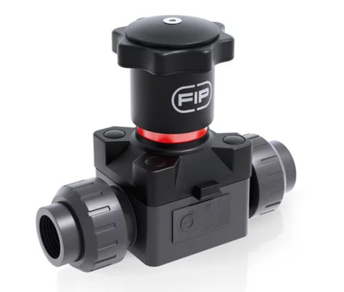 隔膜阀 - CMUFV series - FIP - Formatura Iniezione Polimeri - 飞轮 / 控制 / 用于水