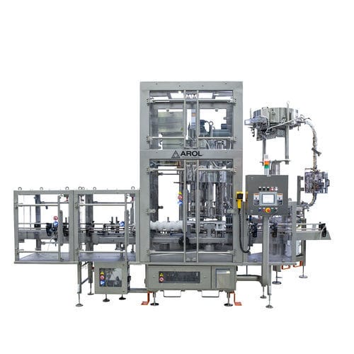 旋转封盖机 - EURO PKV - AROL Closure systems - 多头 / 自动 / 用于容器
