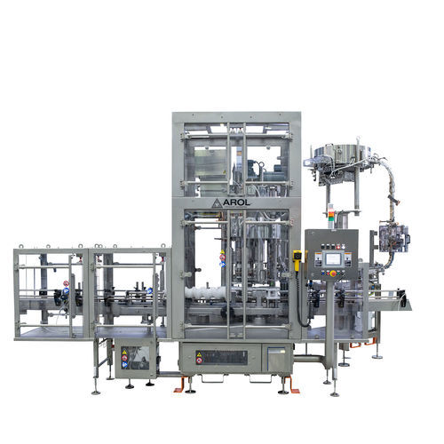 旋转拧盖机 - EURO PK - AROL Closure systems - 自动 / 多容器 / 用于饮料产业