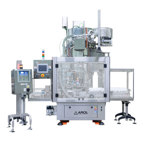 旋转旋盖机 - EQUATORQUE PK - AROL Closure systems - 无菌 / 自动 / 用于塑料螺栓盖