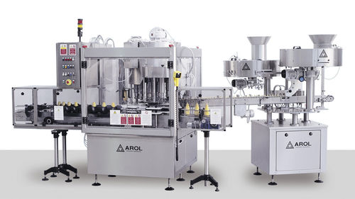 旋转封盖机 - EURO VP - AROL Closure systems - 电磁 / 自动 / 饮料