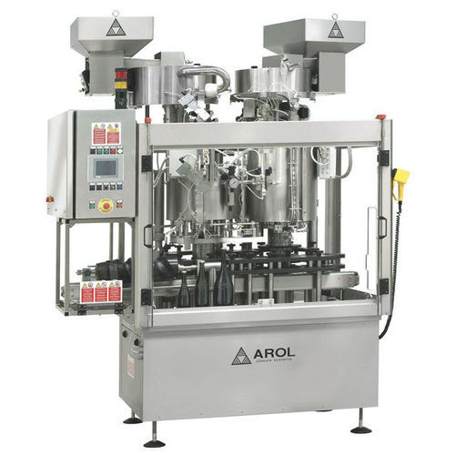 旋转封盖机 - LA CHAMPENOISE - AROL Closure systems - 多头 / 金属瓶盖 / 自动