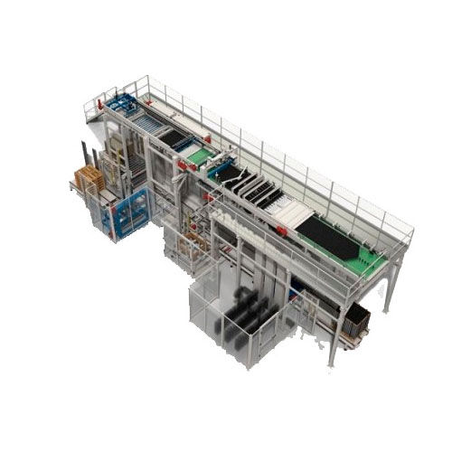 层叠码垛机 - AP EC 50 FAST TRANSFER series - CLEVERTECH - 高床 / 易拉罐 / 自动
