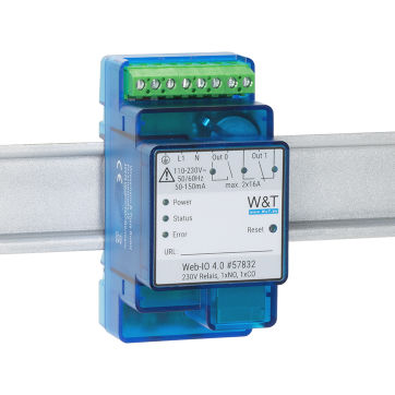 数字输出模块 - 57832 - Wiesemann & Theis - Modbus TCP / 继电器输出 / 网络