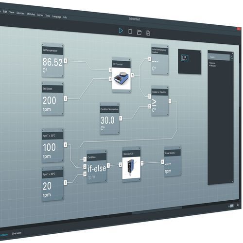实验室软件 - labworldsoft® 6 Advanced - IKA/艾卡 - 自动化