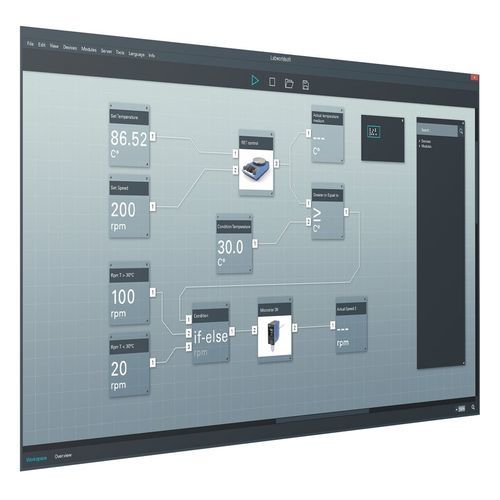 测量软件 - Labworldsoft® 6 Visc - IKA/艾卡 - 自动化 / 实验室