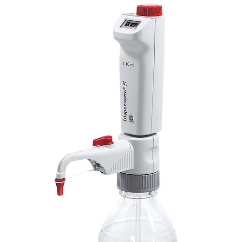 液体分配器 - Dispensette® S Series - BRAND - 数字 / 用于试剂瓶