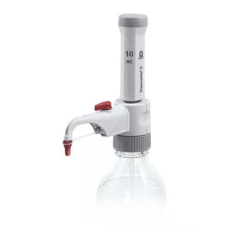 液体分配器 - Dispensette® S series - BRAND - 用于试剂瓶