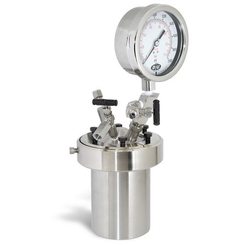 金属贮液罐 - Series 4600 1 & 2 L Pressure Vessel Systems - Parr Instrument Company - 高压 / 立式