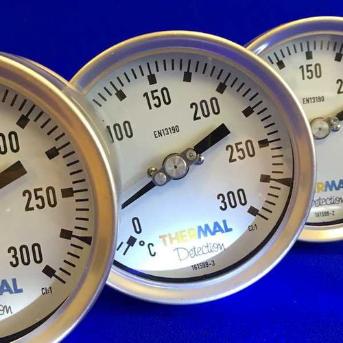 气体膨胀式温度计 - BMI - Thermal Detection - 双金属 / 表盘 / 工业