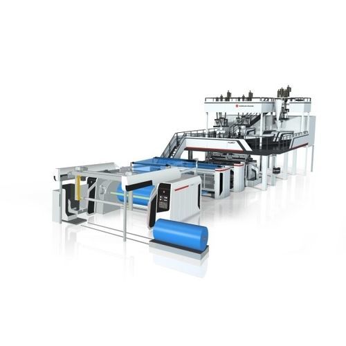多层管道挤出生产线 - FILMEX II CPP/CPE - WINDMÖLLER & HÖLSCHER - 平挤薄膜 / 热熔塑料 / 用于CPP