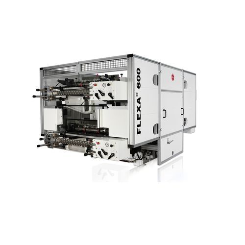 在线柔性版印刷机 - FLEXA 600 - WINDMÖLLER & HÖLSCHER - 6色 / 用于塑料膜