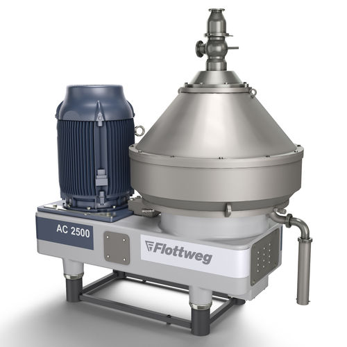 液体分离器 - AC2500 - Flottweg SE - 2 相位 / 食品工业 / 化工