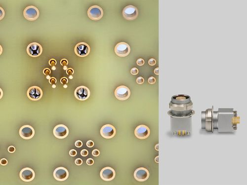 供电连接器 - LEMO/雷莫 - PCB / 推挽式 / 压接工艺