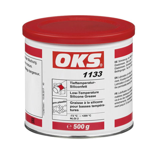 润滑脂 - 1133 - OKS Spezialschmierstoffe GmbH - 硅胶 / 用于轴承 / 用于线缆