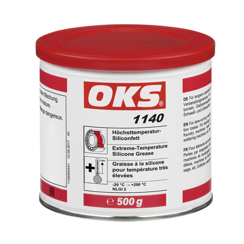 润滑脂 - 1140 - OKS Spezialschmierstoffe GmbH - 硅胶 / 用于轴承 / 用于链条