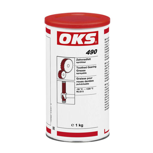 润滑脂 - 490 - OKS Spezialschmierstoffe GmbH - 矿物油基 / 齿轮 / 用于导轨