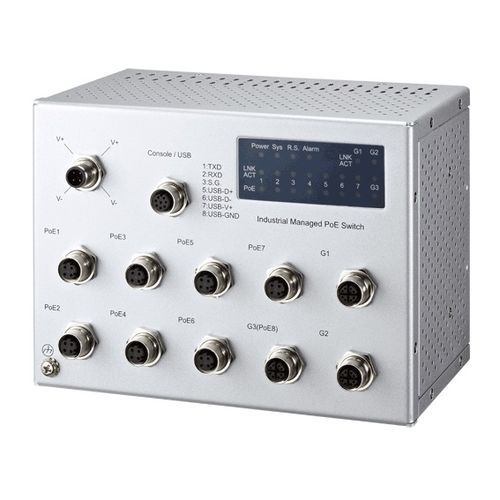 管理型网络交换机 - JetNet 6910G-M12 - Korenix Technology - 10 端口式 / 千兆以太网 / 2 级
