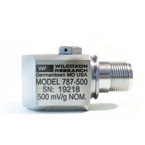 低频率加速度传感器 - 787-500 - Wilcoxon Sensing Technologies - IEPE / 高敏型