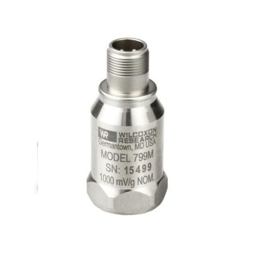IEPE加速度传感器 - 799M - Wilcoxon Sensing Technologies - 高敏型 / 低噪