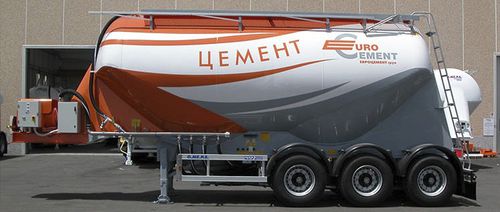 筒仓半挂车 - CM 32 - OMEPS - 用于食品 / 粉煤灰 / 用于沙子