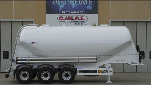 筒仓半挂车 - CM 32 L - OMEPS - 用于粉末状产品 / 粉煤灰 / 用于沙子