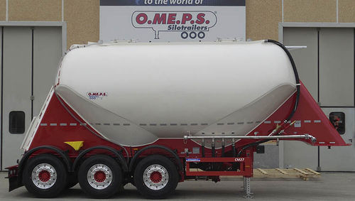 筒仓半挂车 - CM 27 - OMEPS - 用于食品 / 用于粉末状产品 / 粉煤灰