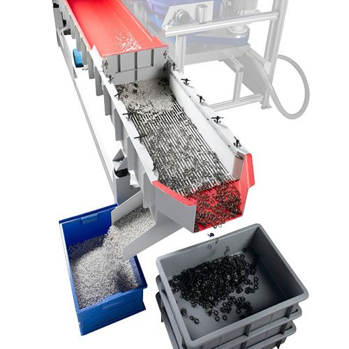 工业筛选机 - SSR - OTEC Präzisionsfinish GmbH - 线性振动 / 用于颗粒
