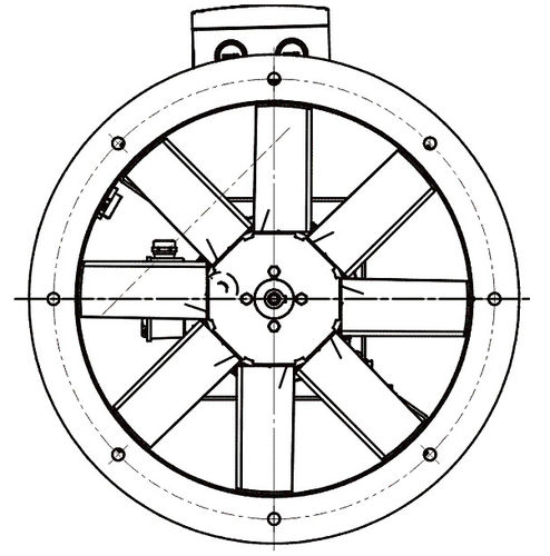 建筑风机 - ARC series - Ventur - 风道式 / 轴向 / 空气循环