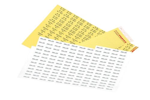 识别标签 - PF series - Partex Marking Systems - 用于线缆和部件