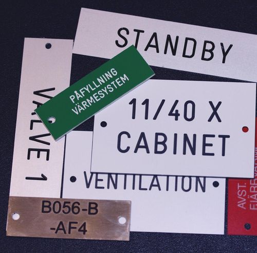 金属标签 - PE series - Partex Marking Systems - 板纸