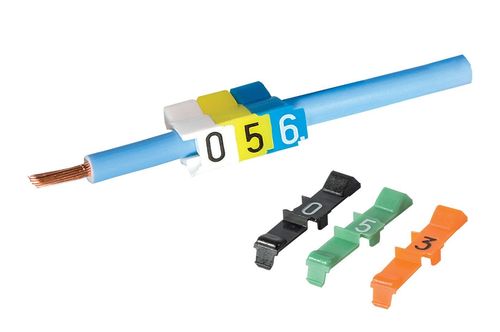 电缆夹 - PCA series - Partex Marking Systems - 塑料 / 标记