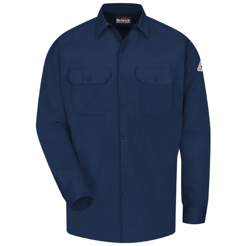 工作衬衣 - 7 oz, HRC2, NFPA | EXCEL FR®  ComforTouch® - Bulwark - 防电弧 / 棉质 / 男式