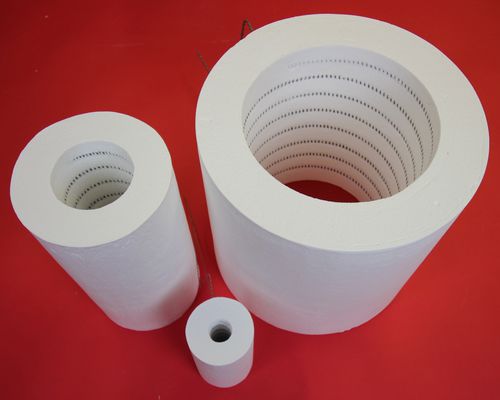 管状加热组件 - CX15 series - ZIRCAR  Ceramics - 陶瓷纤维 / 定制