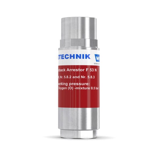 实验室回火防止器 - F53N-ES - WITT-Gasetechnik - 化工 / 用于玻璃工业 / 用于氢