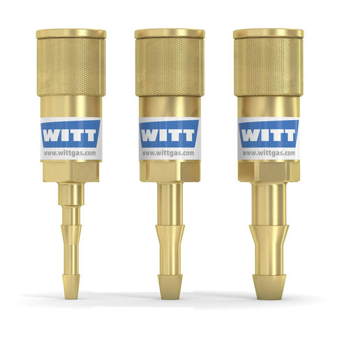 气体接头 - SK100 series - WITT-Gasetechnik - 螺纹 / 快速 / ISO