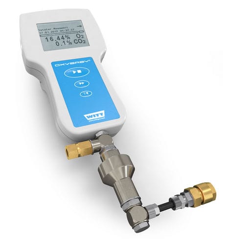 CO2/O2分析仪 - OXYBABY® M+ P - WITT-Gasetechnik - 监控 / 浓度 / 压力
