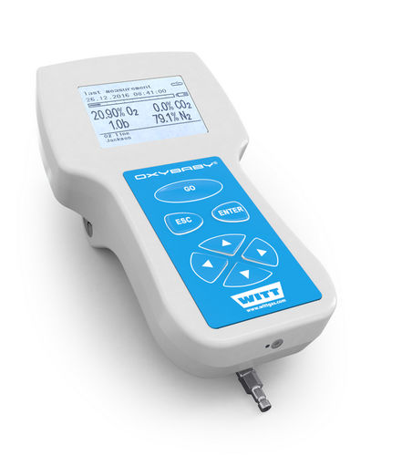 CO2/O2分析仪 - OXYBABY® Med - WITT-Gasetechnik - 监控 / 浓度 / 便携式