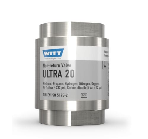气体止回阀 - ULTRA 20 - WITT-Gasetechnik - DIN / NPT / G