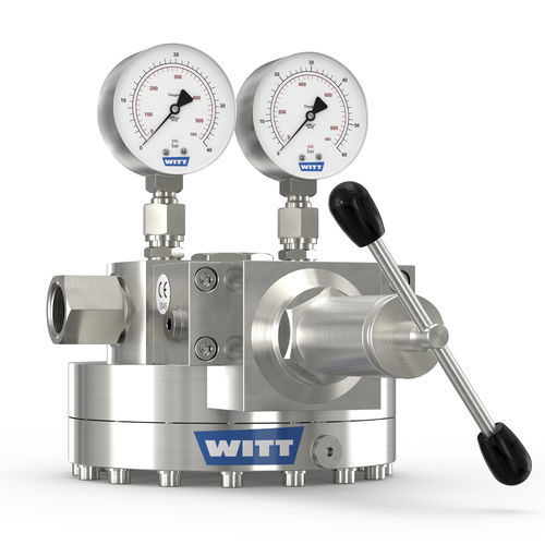 气体压力调节器 - 737LE/S-ES - WITT-Gasetechnik - 穹顶型 / 单级 / 不锈钢