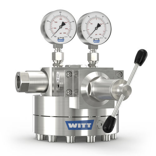 气体压力调节器 - 737LE-HD/S-ES - WITT-Gasetechnik - 穹顶型 / 单级 / 模拟