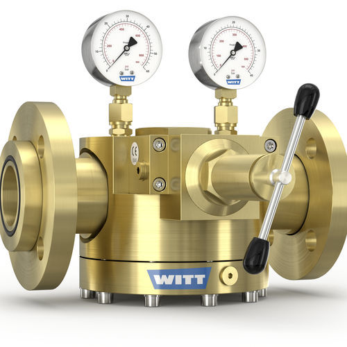 气体压力调节器 - 757LE/S - WITT-Gasetechnik - 穹顶型 / 单级 / 黄铜