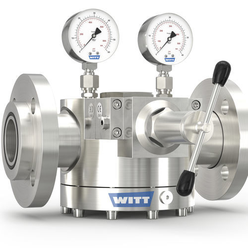气体压力调节器 - 757LE/S-ES - WITT-Gasetechnik - 穹顶型 / 单级 / 不锈钢