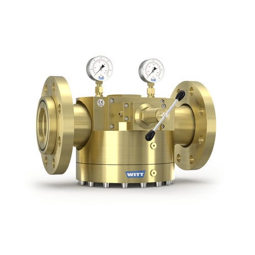 气体压力调节器 - 767LE/S - WITT-Gasetechnik - 穹顶型 / 单级 / 黄铜